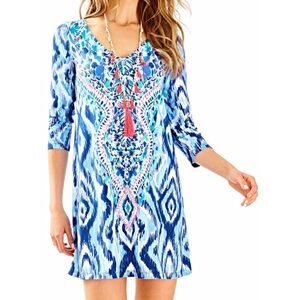 Lily Pulitzer Ophelia "Skipped a Beach"‎ Swing Dress